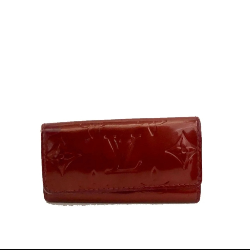 Louis Vuitton Monogram Vernis Leather Multicles 4 Ring Key Case